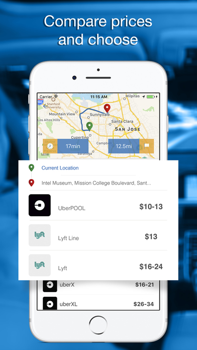 BlueCab - Compare taxi screenshot 3