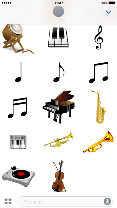 Musical Instruments Stickers screenshot 2