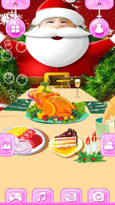 圣诞节晚餐 - 开心烹饪模拟小游戏 screenshot 2