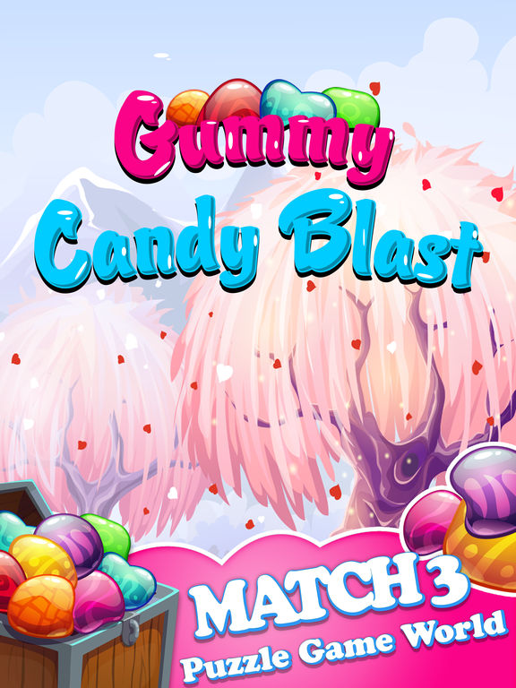 App Shopper Gummy Candy Blast Fun Match 3 Puzzle game crush (Games)