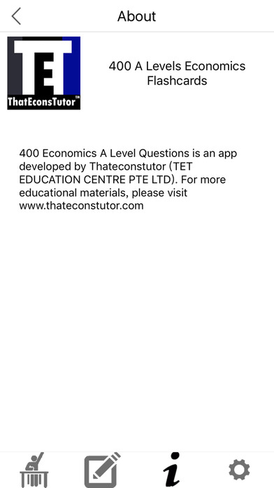 400ALevelsEconomicsFlashcards screenshot 3