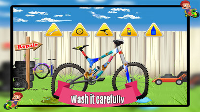 Cycle Repair Mechanic Shop – Vehicle Cleanup Game screenshot 3