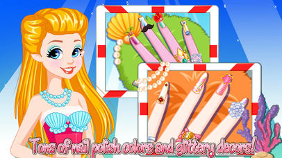 Mermaid Princess Nail Salon screenshot 4