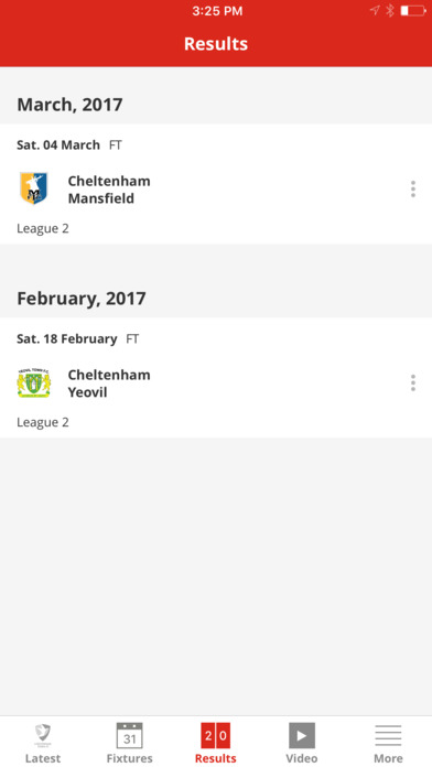 Cheltenham Town Official App screenshot 3