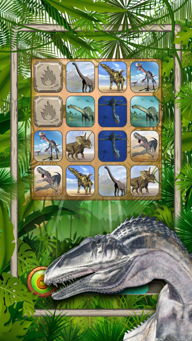 Dinosaurs : Find the Pair Games screenshot 4