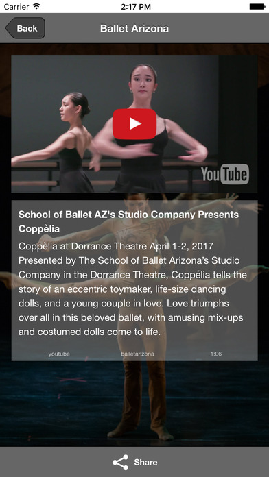 Ballet Arizona screenshot 4
