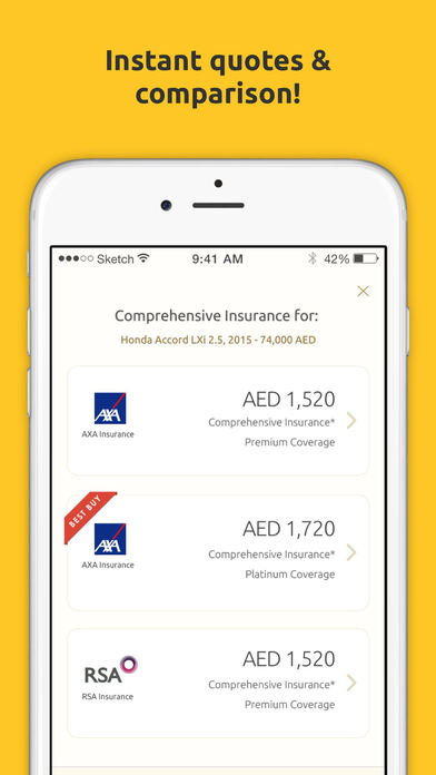 Mimba - Car Insurance App screenshot 2