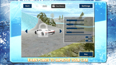 Frozen Water Car Stunt Racing screenshot 3