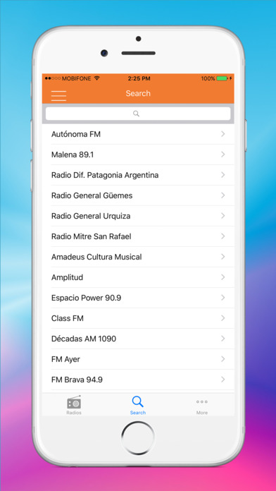 Argentina Radio FM Live: Argentina Radios & música screenshot 2