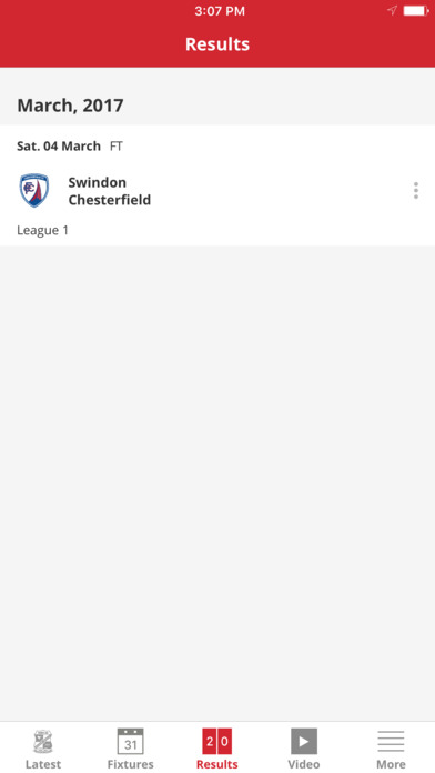 Swindon Town Official App screenshot 3