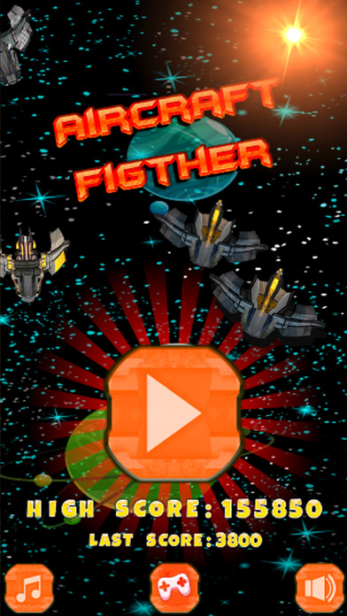 Aircraft Figther - Shooting Space! screenshot 2
