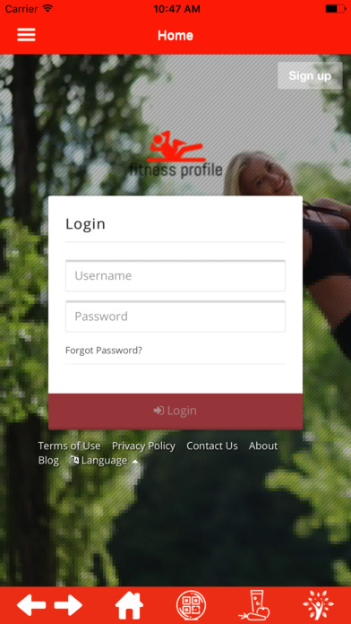 Fitness Profile screenshot 2
