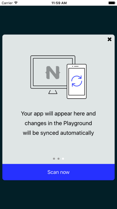 NativeScript Playground screenshot 4