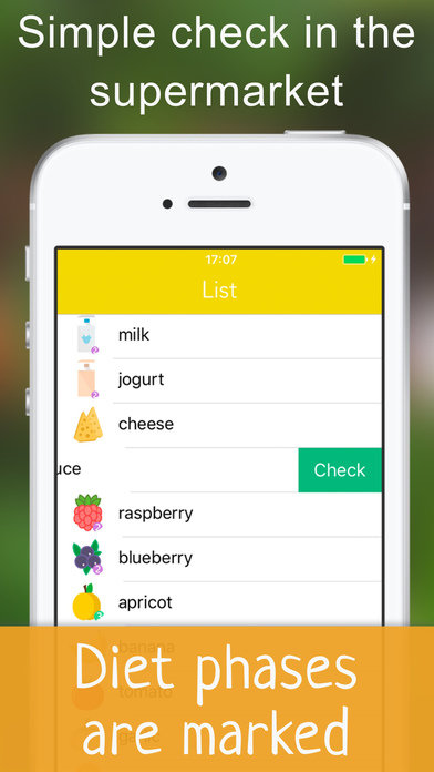 Adkins app Diet shopping list Food checker planner screenshot 2
