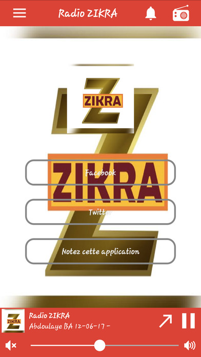 Radio ZIKRA screenshot 2