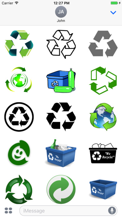 Recycle Stickers screenshot 2