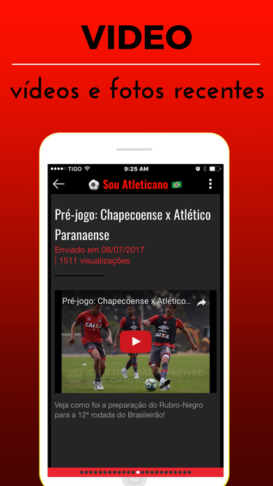 Sou Atleticano - Futebol Brasileiro de Curitiba screenshot 3