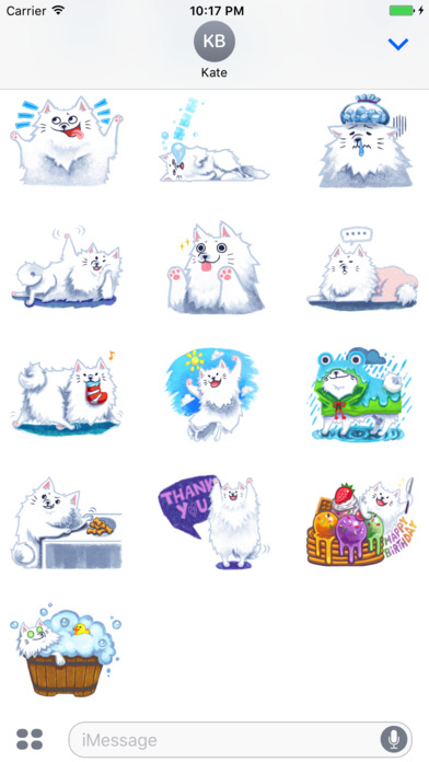 Spitz Dog Stickers screenshot 4