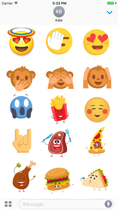 The Complete Emoji Stickers screenshot 2
