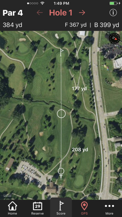 Palmer Hills Golf Course - GPS and Scorecard screenshot 2