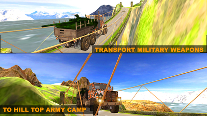 Army off-road truck screenshot 2