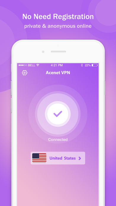 VPN - Acenet VPN Proxy Unlimited & Secure Hotspot screenshot 3