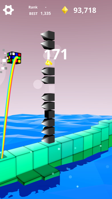 Jump Jump Cube: Endless Square screenshot 3