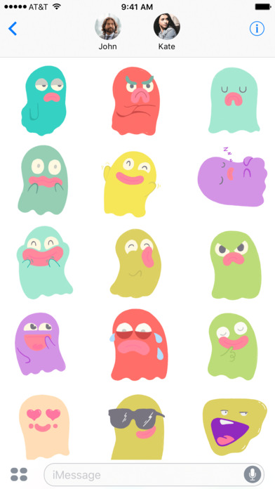 Jelly Ghost Emoji screenshot 2
