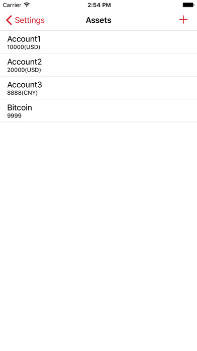 AccountBook+ screenshot 4