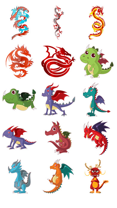 Dragon Adventure Sticker Pack screenshot 3