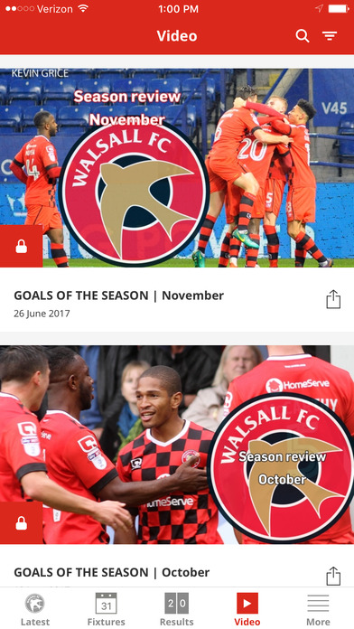 Walsall Official App screenshot 4