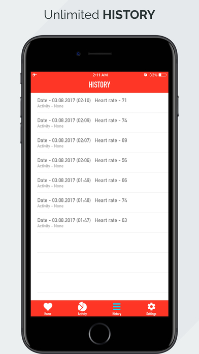Heart Rate Monitor - Pulse App Tracker screenshot 4