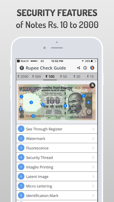 Rupee Check Guide screenshot 4