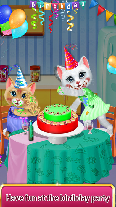 Kitty Birthday Party Celebration screenshot 2