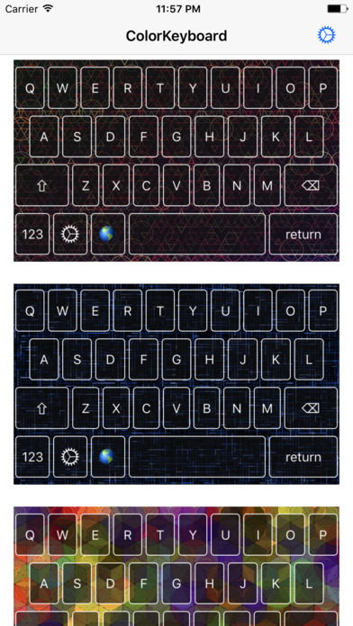 My Color keyboard themes screenshot 3