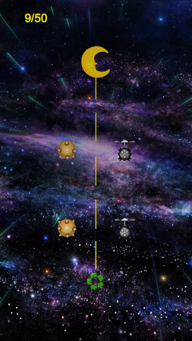 Spaceship Avoid Obstacles to the Moon screenshot 3