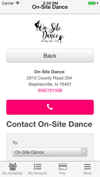 On Site Dance screenshot 3