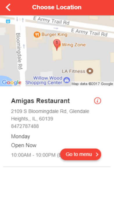 Amigas Restaurant screenshot 2