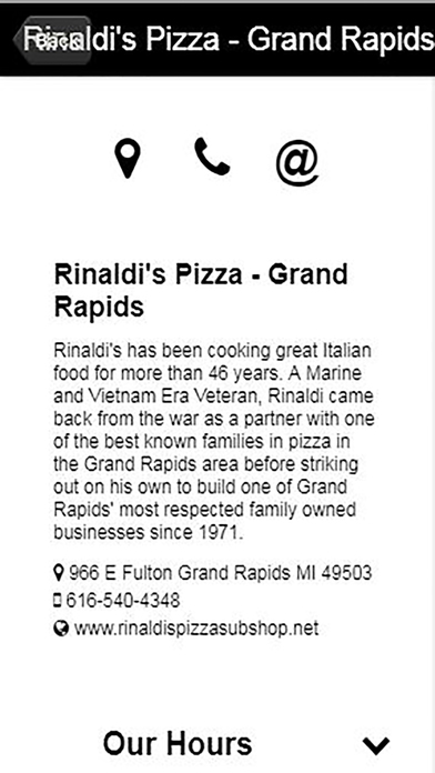 Rinaldi Pizza and Sub Shop screenshot 2