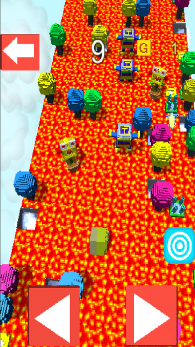 The Floor Lava - Cube Challenge Games 2017 screenshot 2