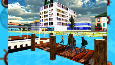 Cruise Ship Simulator - The Real 3D Boat Driving screenshot 2