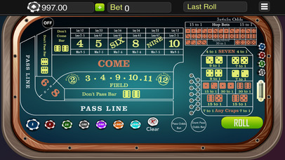 Craps Casino Dice Game screenshot 2