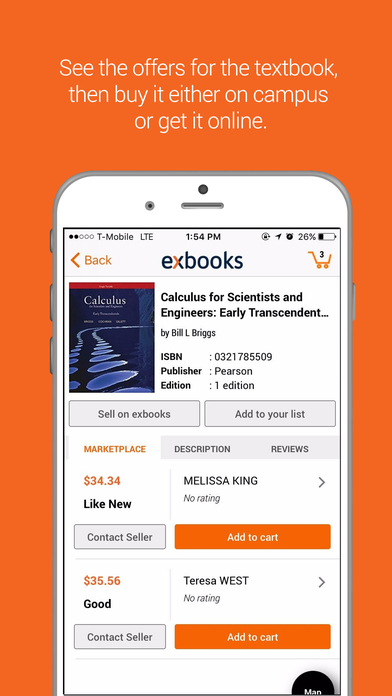 On Campus Textbook Finder!Easily, Find Buy or Sell screenshot 3