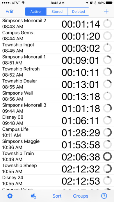 ABTimers: Multiple timers, many special features screenshot 2
