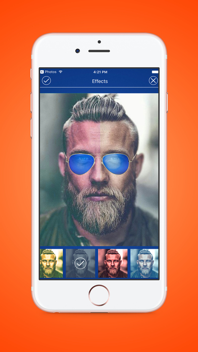 Man Style Photo Editor - Beard, Mustache, Sunglass screenshot 4