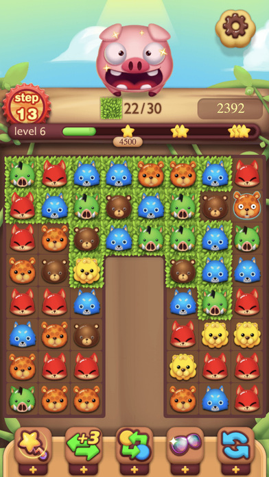 Zoo Pet Match Crush Puzzle screenshot 2