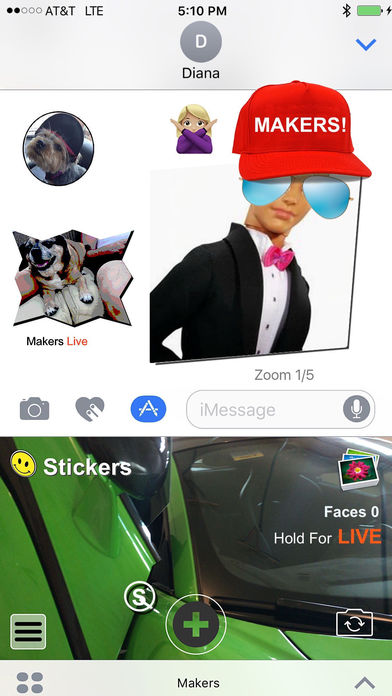 GIF Maker & Stickers for iMessages App screenshot 2