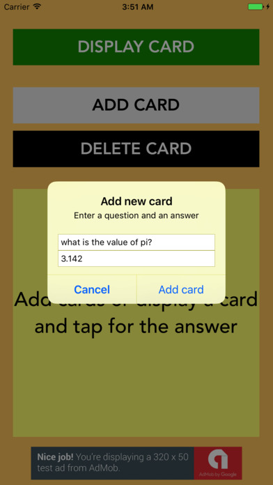 Top Flash Card App screenshot 2