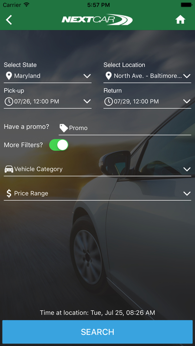 NextCar - Car Rental App screenshot 2