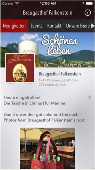 Braugasthof Falkenstein screenshot 2